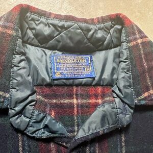 Pendleton Plaid Wool Jacket